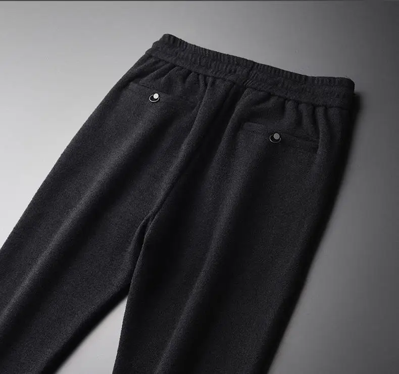 Бархатная ткань роскошные мягкие облегающие обтягивающие мужские брюки размера