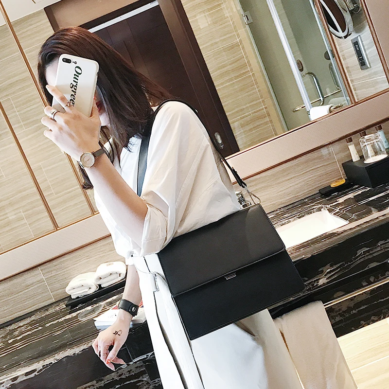 Модная простая женская сумка [BXX] из искусственной кожи брендовый дизайнерский