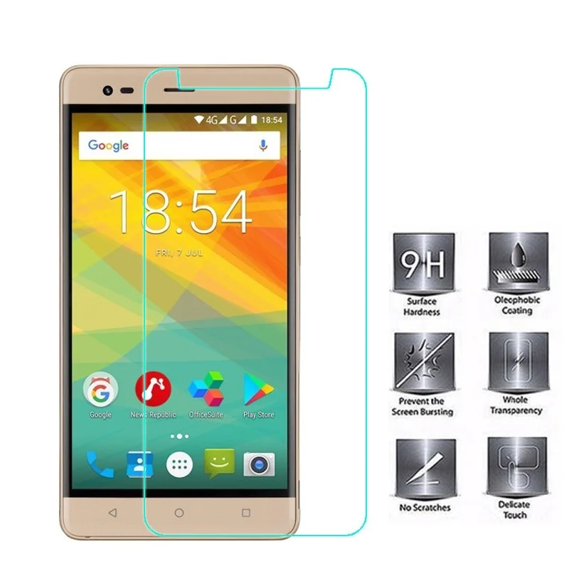 Закаленное стекло для Prestigio Grace Z3 Z5 Muze A7 F3 D3 E3 MultiPhone 3501 DUO Защитная пленка экрана
