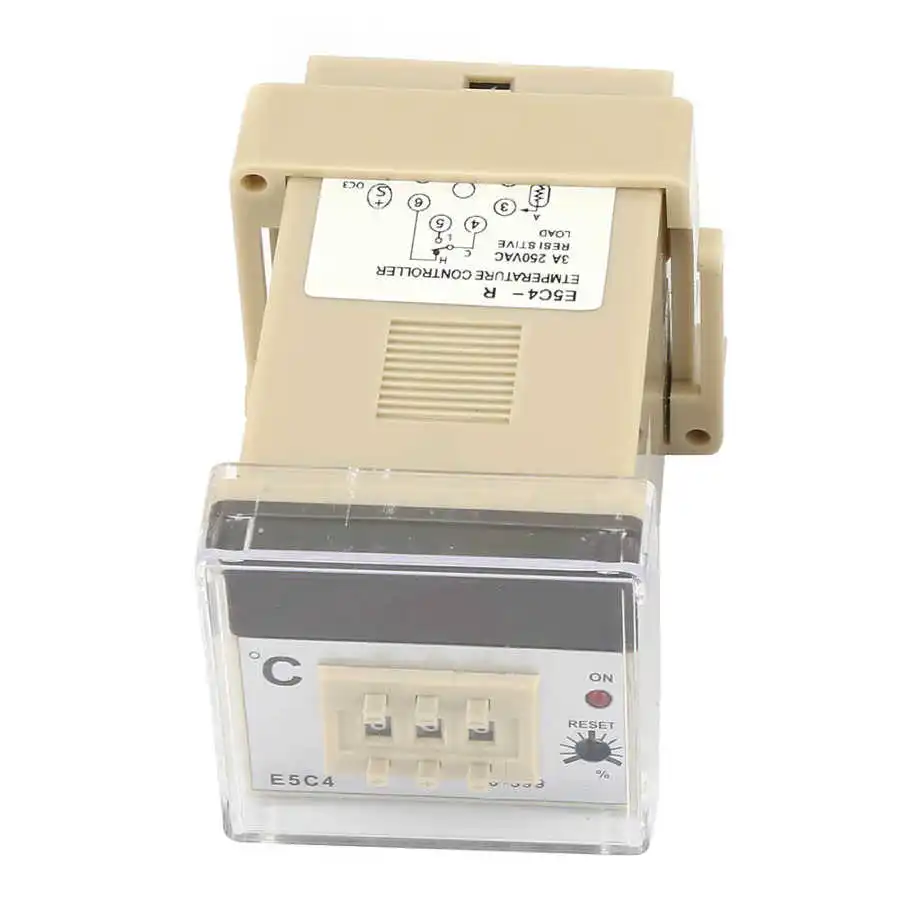 

E5C4 R Digital Temperature Controller Thermostat with K Type Thermocouple Probe Temperature Controller