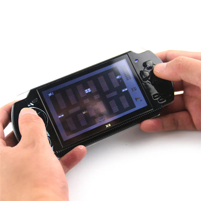 MP5 плеер COOL BABY X6 с экраном 4 3 дюйма игровой 8 Гб поддержка игр GBA NES камеры видео
