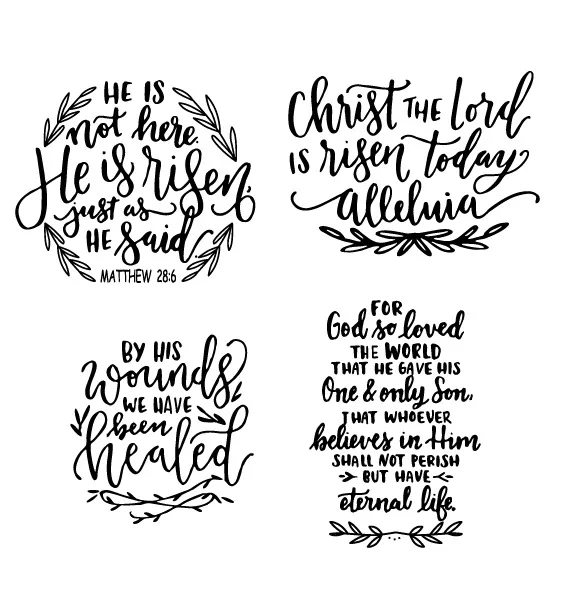 Прозрачные штампы с надписью для скрапбукинга сделай сам/изготовления