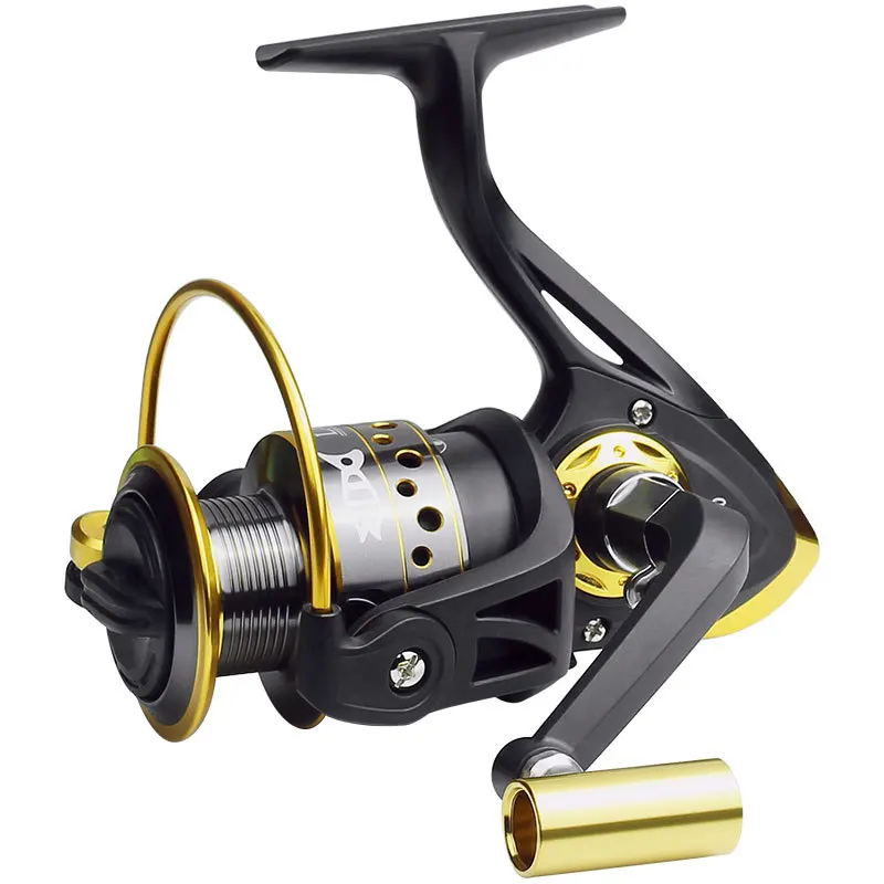 

Fishing Reel Pure Metal Spool Spinning Reel 8KG Max Drag 5.2:1 High Speed Stainless Steel Handle Saltwater Fishing