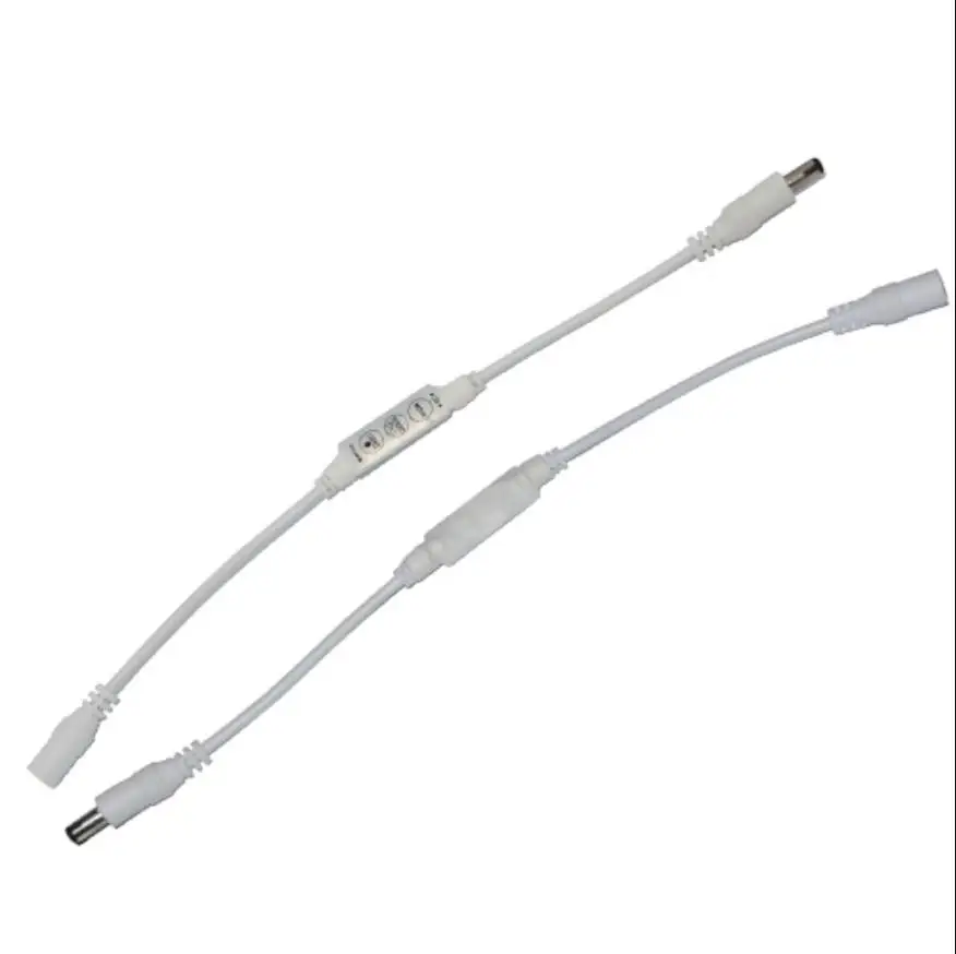 Мини контроллер с регулятором яркости 12 В постоянного тока 3 клавиши двойной