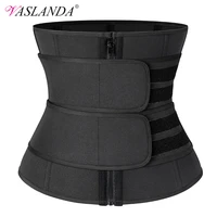 steel boned waist corset trainer sauna sweat sport girdle cintas modeladora women weight loss lumbar shaper workout trimmer belt