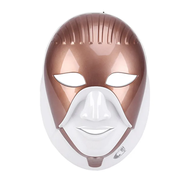 Хит продаж светодиодный светильник 7 цветов маска для лица с микротоком фотонная