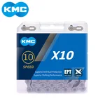 Новая цепь KMC X10 EPT, 116L, 102030 скоростей, антикоррозийная, сверхлегкая, для горных велосипедов, детали и цепь, отсутствуют