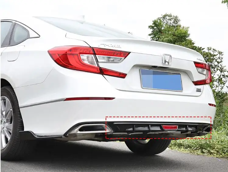 Для HONDA Accord ABS задний бампер диффузор защитные бамперы для 2018-2019 Боди Комплект