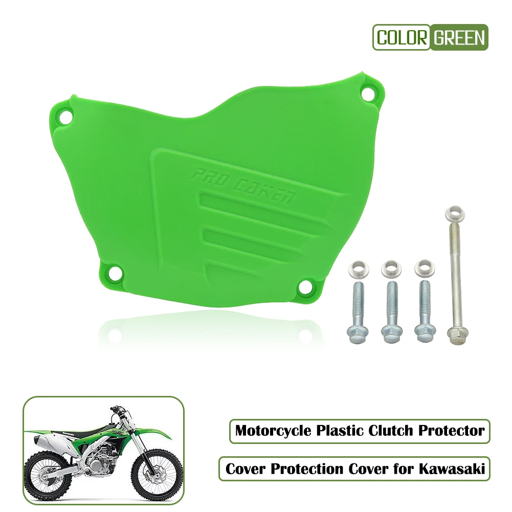 

Motorcycle Engine Guard Case Clutch Protection Cover For Kawasaki KX250F 2009 2010 2011 2012 2013 2014 2015 2016 2018 Motocross