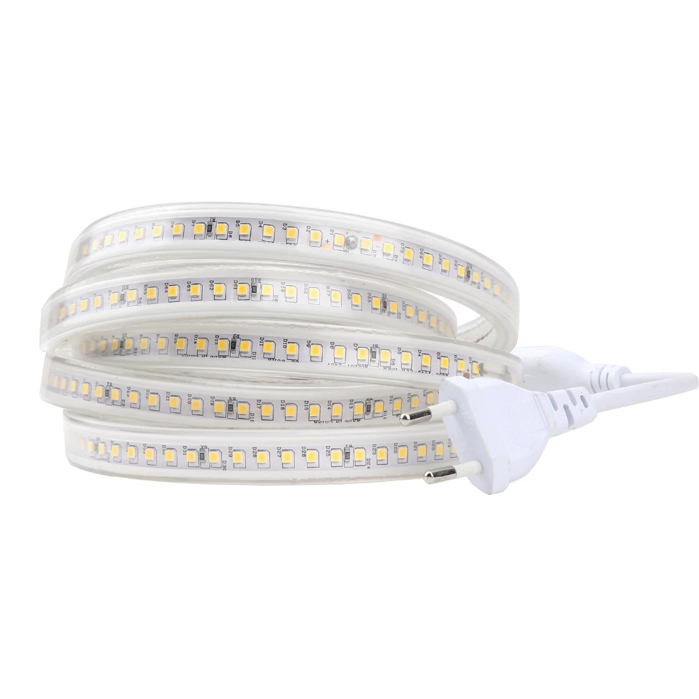 Светодиодная лента водонепроницаемый светильник 144 светодиода/м 220 В SMD2835 | Лампы