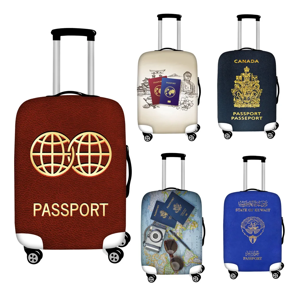 Эластичные дорожные Чехлы для паспорта и багажа Nopersonality водонепроницаемые чехлы