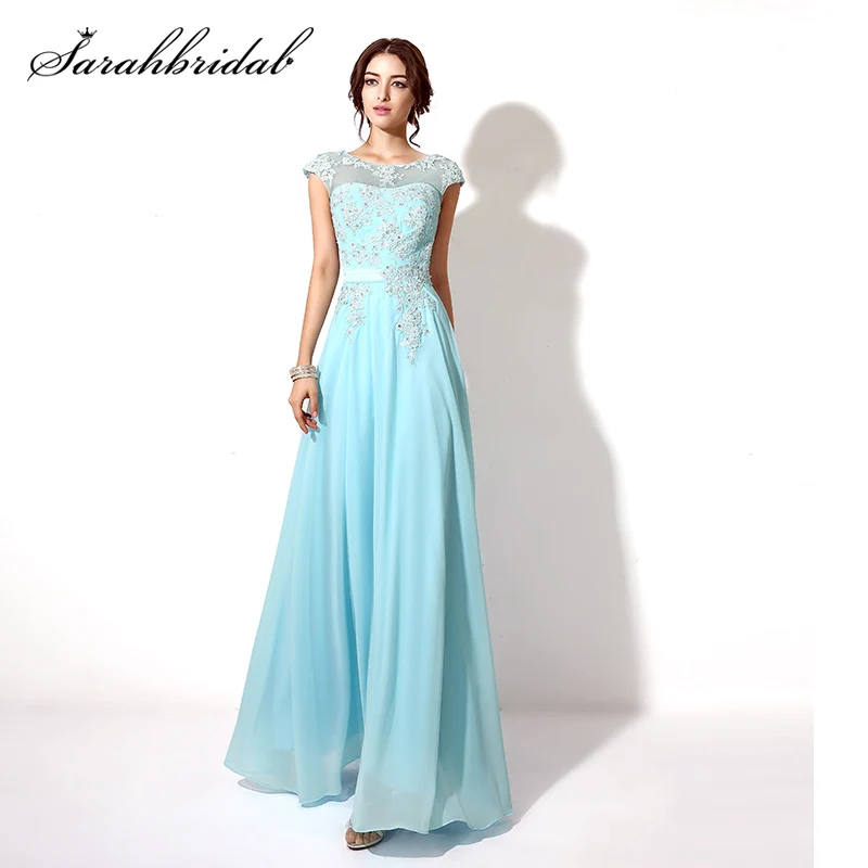 Новое модное длинное вечернее платье Синий фиолетовое Бисероплетение