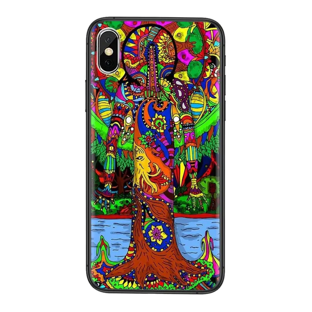 Kids For Galaxy S30 S21 S20 Fe S10 S10E S9 S8 S7 S6 Edge Lite Plus Ultra Drawing Surreal Colorful Psychelic TPU Phone | Мобильные