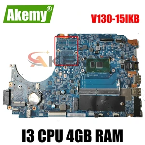 for lenovo v130 15ikb laptop motherboard lv315kb mb 17870 3m 448 0dc05 003m cpu i3 4gb ram tested 100 working mainboard free global shipping
