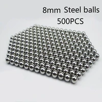 500pcs 100pcs 6mm 8mm steel balls used for hunting high quality slingshot balls hunting ammo slingshot steel ball bearing ball
