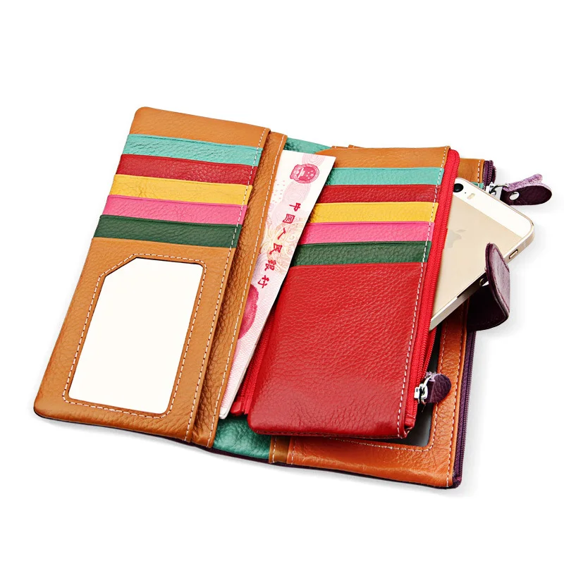 2019 модные женские кошельки Женский кошелек из натуральной кожи для монет женский