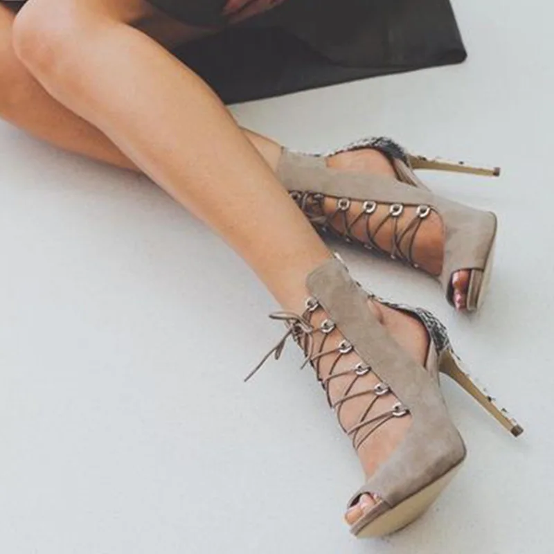 Сандалии женские с ремешком на щиколотке однотонные туфли открытым носком