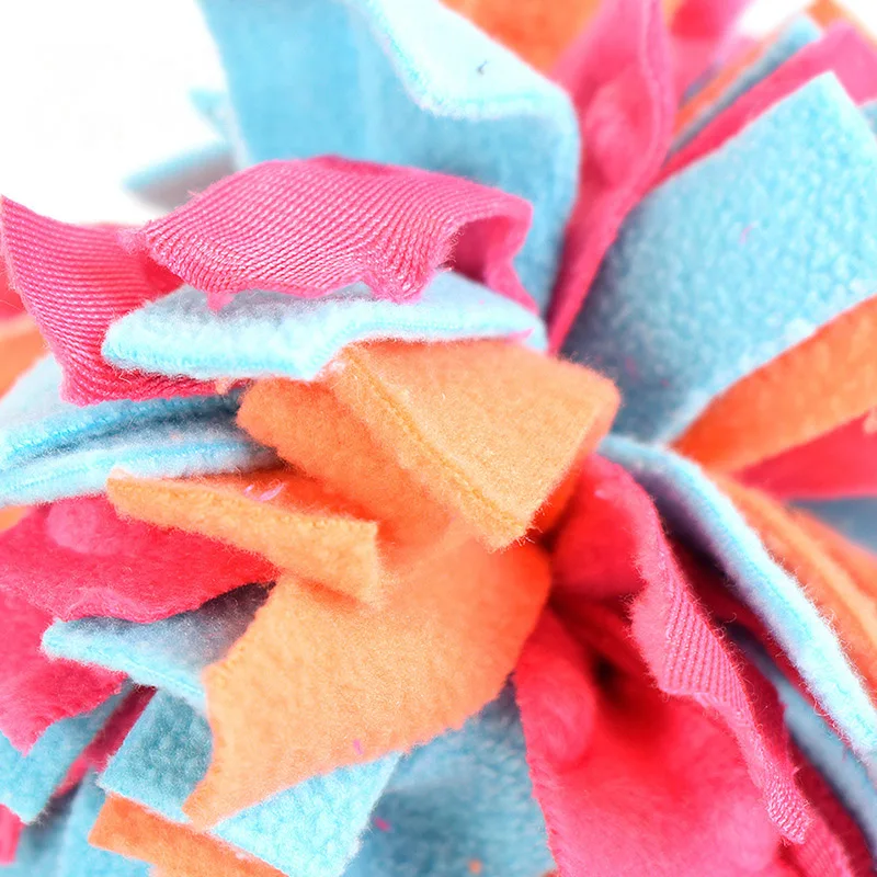 

Dog toys Cloth Strap Ball Toy for Dogs Colorful nteractive Pet Toy For Boredom Bite-resistant Chew Toy