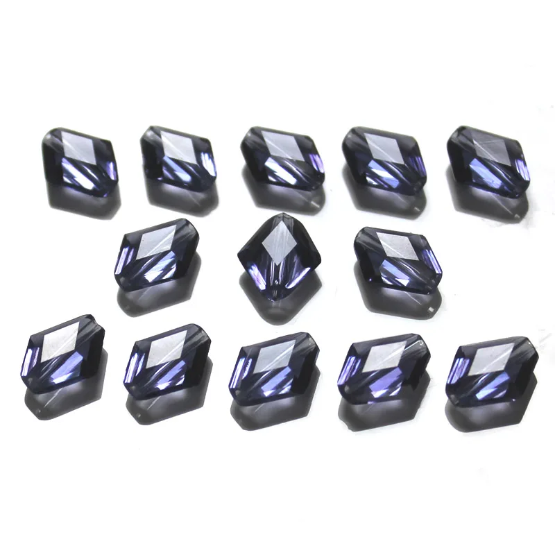 

100pcs/lot Upscale Austrian crystal beads Transparent Glass beads12x10mm bracelet earring necklace Jewelry Making DIY