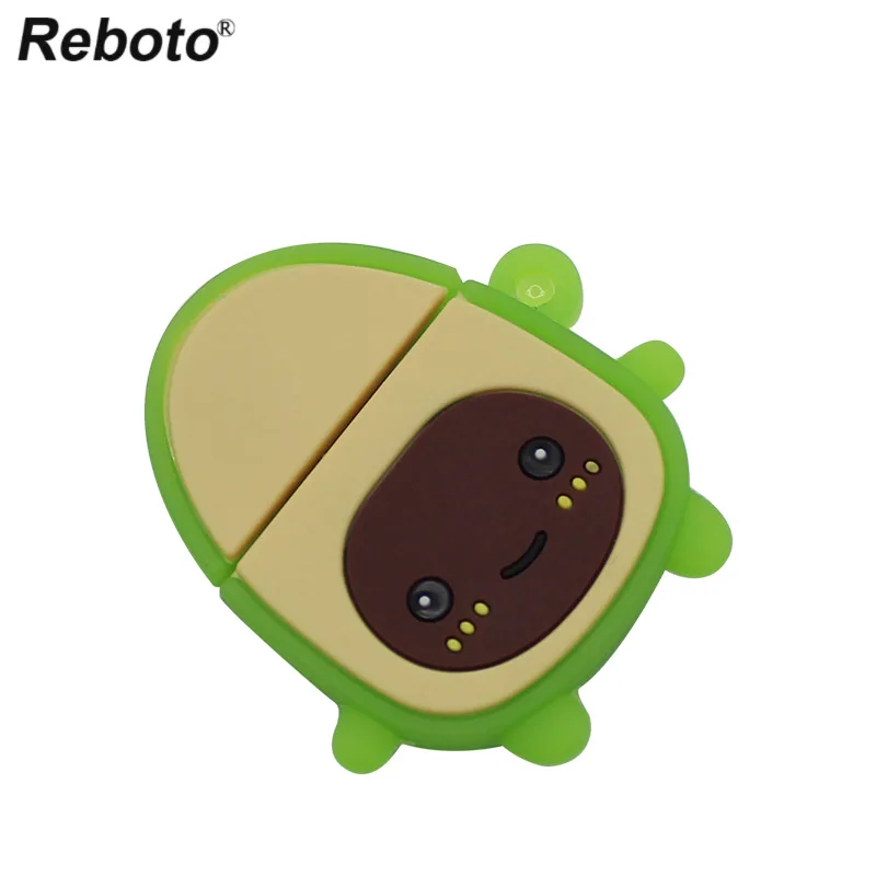 Cartoon Avocado Pear Fruit USB Flash Drive Pendrive 16GB 32GB 64GB Memory Stick 2.0 Pen drive drives | Компьютеры и офис