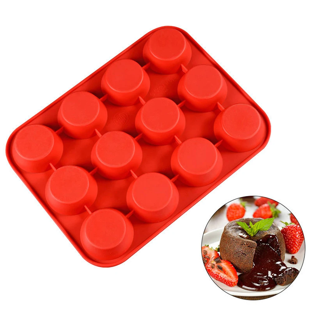 12 цветов форма для выпечки кексов антипригарная посудомоечная машина Новое