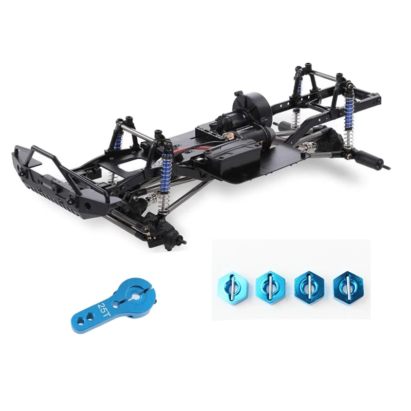 

313mm 12.3Inch Wheelbase Assembled Frame Chassis for 1/10 RC Crawler Car SCX10 SCX10 II 90046 90047
