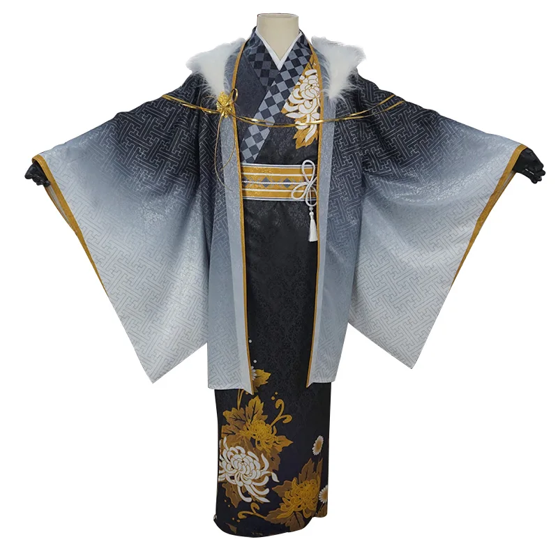 Бунго бродячих собак дазай Осаму кимоно Косплэй костюм горячих источников