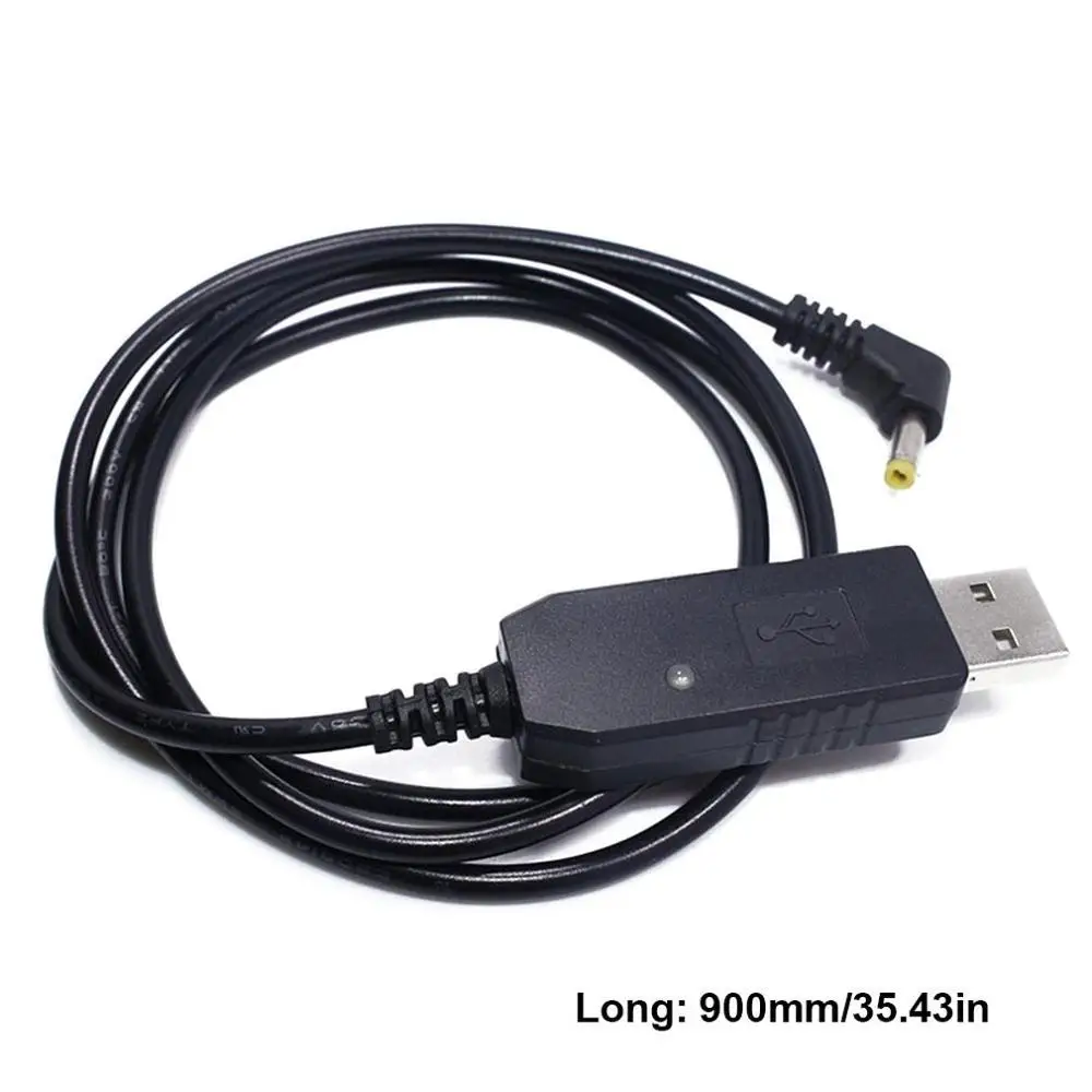 Usb-кабель для зарядного устройства с индикаторным светом для рации для BaoFeng UV-5R продлевающий аккумулятор BF-UVB3 Plus Batetery Ham Radio
