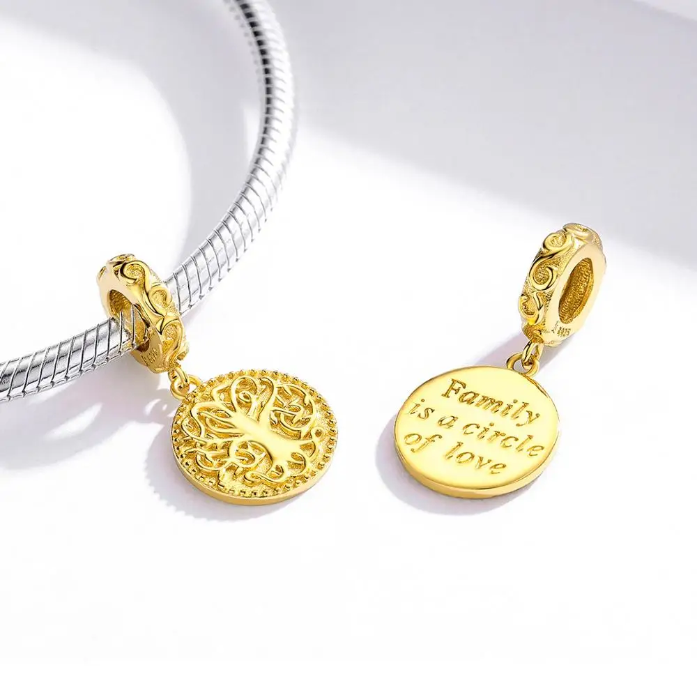

Tree of Life Family Tree Small Pendant Necklace S925 Gold Silver Colors Bijoux Collier Elegant Women Jewelry Gifts Dropshipping