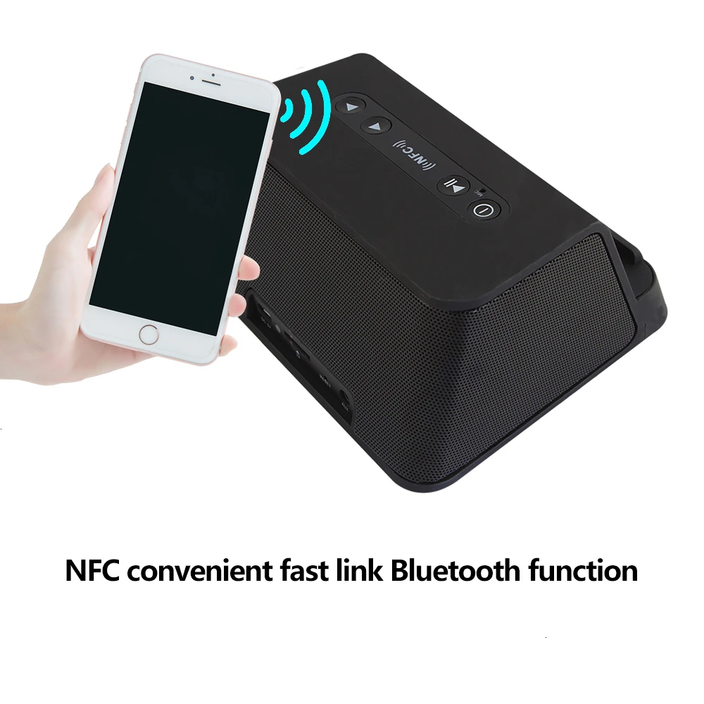 Bluetooth портативный мини индукционный динамик беспроводной музыкальный s BT NFC