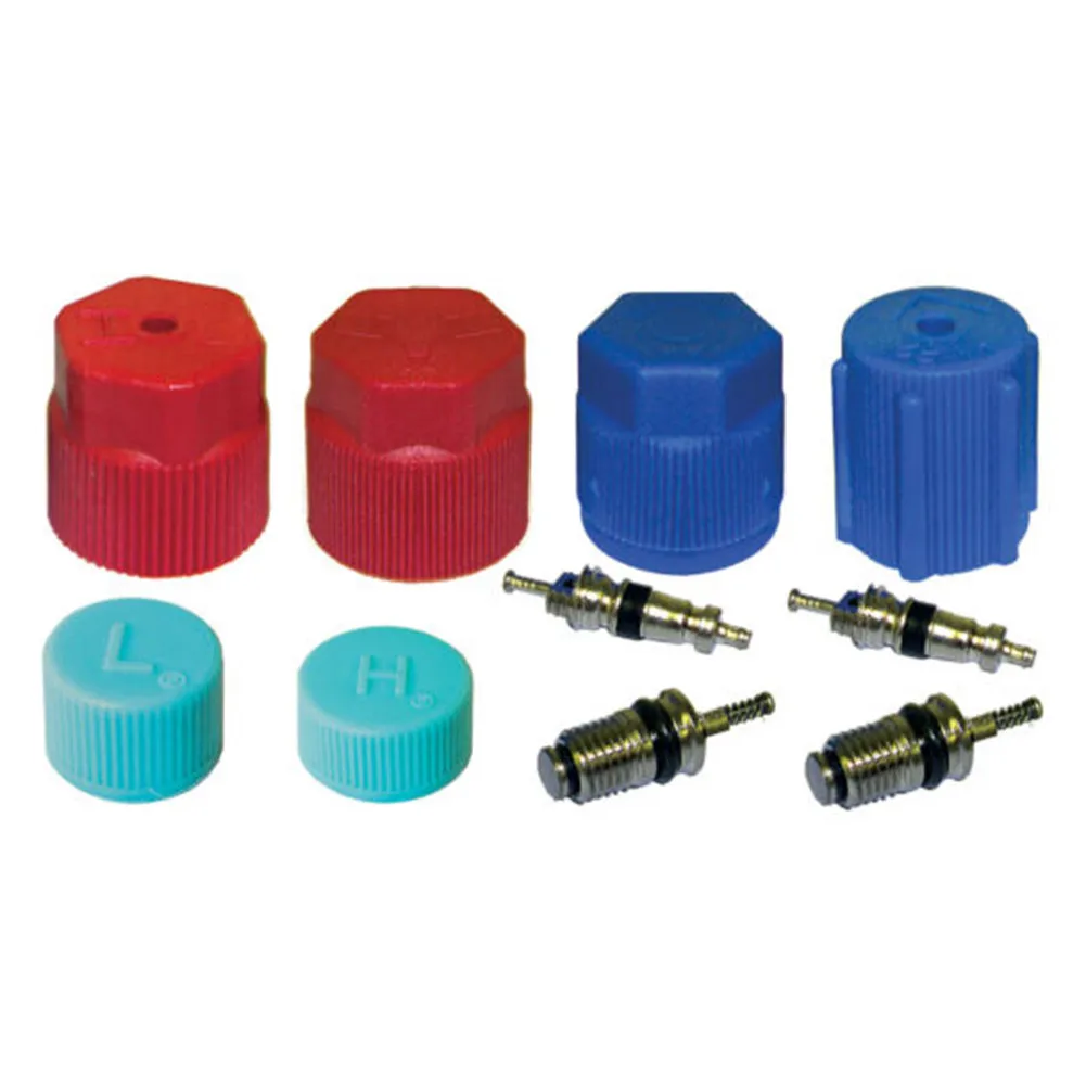 

Parts A/C Cap & Valve Replacement Seal Kit Vehicle\\'s Air Conditioning Service