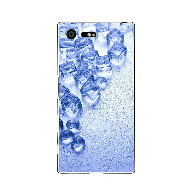 Чехол для Sony Xperia X Compact F5321 XZ1 G8441 G8341 G8342 модный крутой мультяшный цветочный чехол