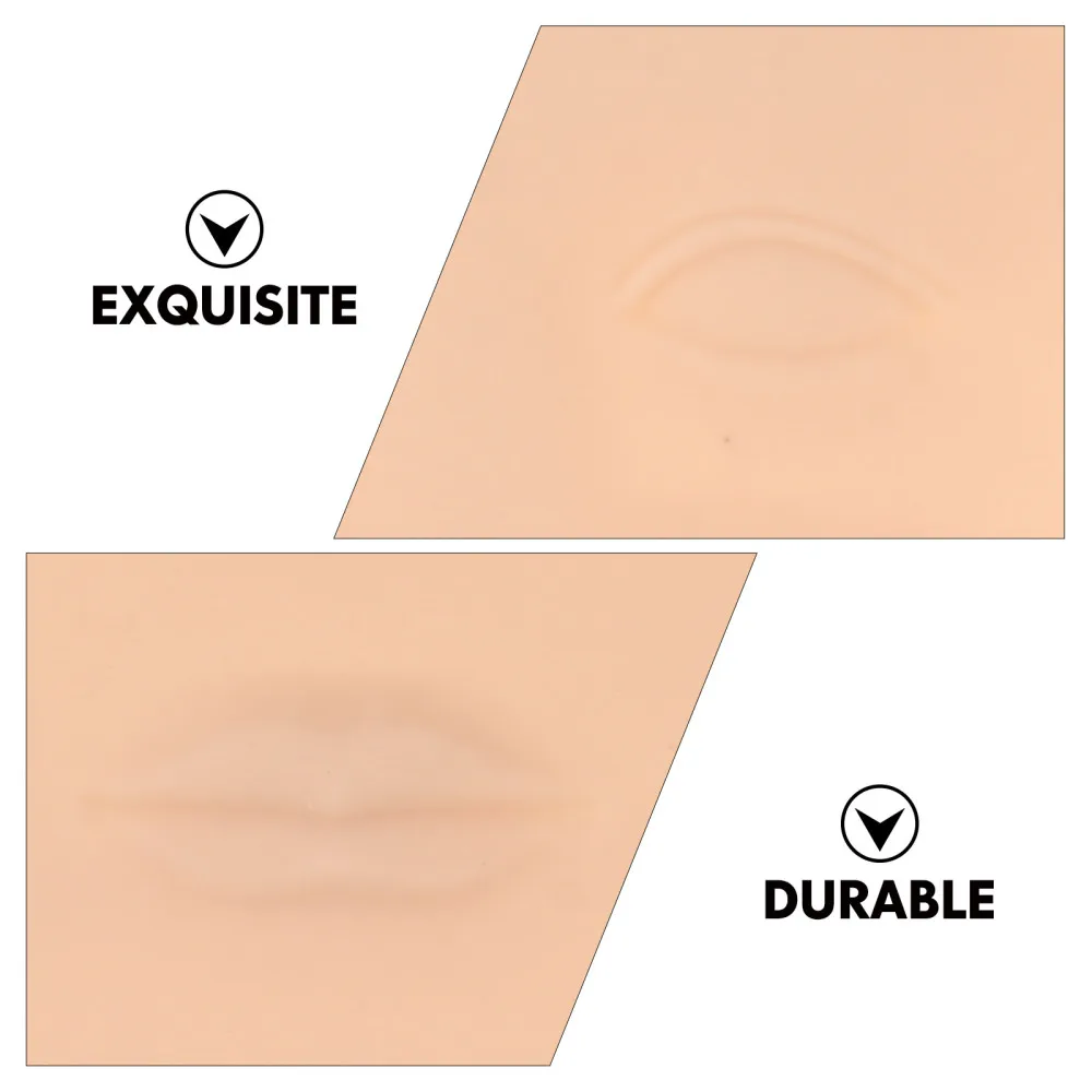 

3Pcs Blank Practice Skin 3D Eye Skin Lip Skin Mold for Beginner