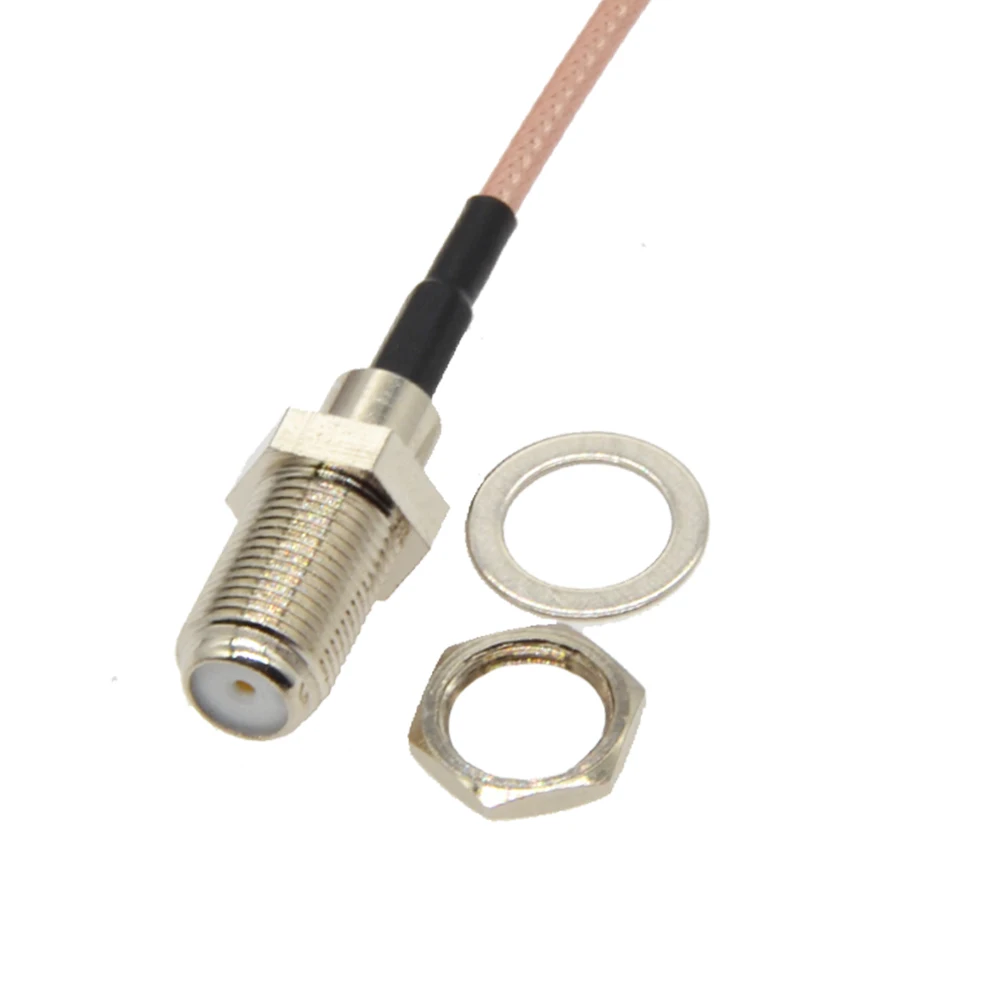 

10pcs F to CRC9 Cable F Female to CRC9 Male Right Angle RG316 RF Coaxial Cable Huawei 3G Antenna Extension Cable Jumper Pigtail