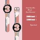 Ремешок силиконовый для Samsung Galaxy watch 4 ClassicActive 246 мм42 мм Gear S3, браслет для Huawei GT22e3Pro, 2022 мм