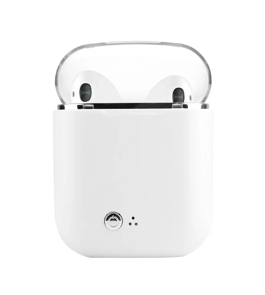 I7s TWS, Bluetooth 5,0, наушники, стерео, беспроводные наушники, HIFI Звук, спортивные наушники, гарнитура, игровая гарнитура для телефона xiaomi - Цвет: white