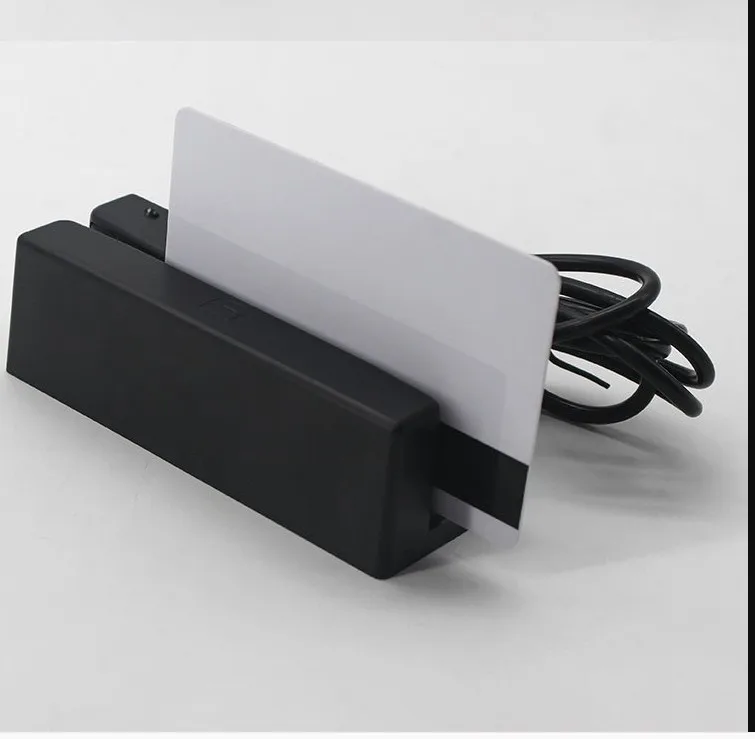 USB MSR100 магнитный считыватель сбора данных USB полосы карты 3 треков pos