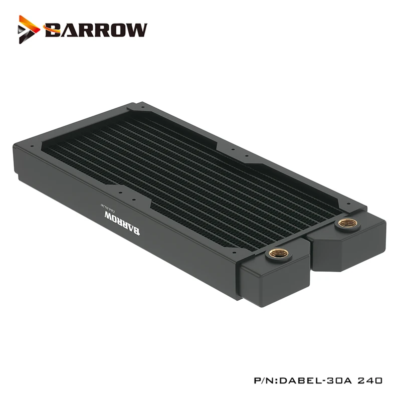 Барроу 240 мм медный радиатор 120x2 12 см вентилятор тонкий шасси теплоотвод Dabel-30a |