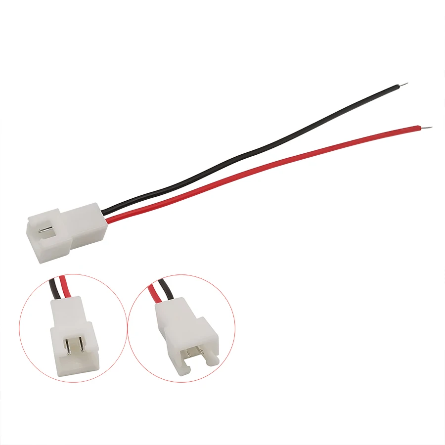 2/5/10Pairs XH 2.54mm 2Pin JST Male Female Wire Cable Connector Plug Jack Wire Cable Connector Socket Wire 26AWG Length 200mm images - 6