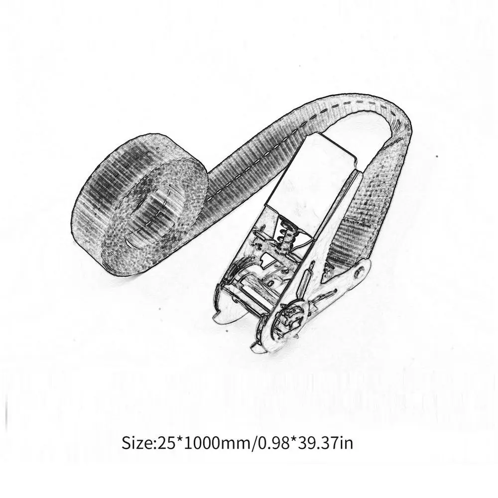Новый ремень с пряжкой 6 м ремни для груза автомобиля мотоцикла велосипеда