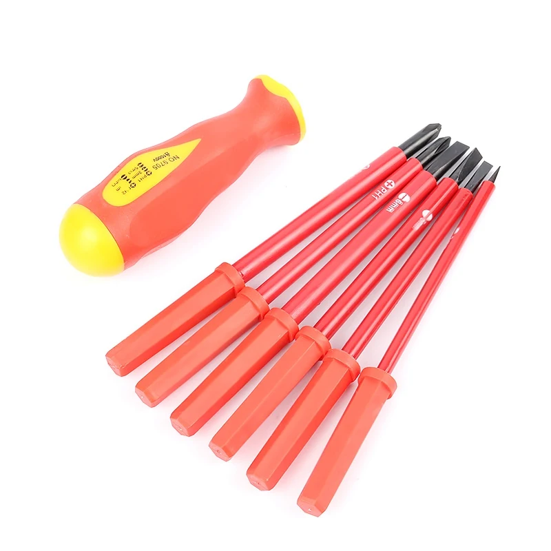 7pcsset Phillips Magnetic Screwdriver Set Precision Bit Home Appliances Repair Hand Tools 3mm/4mm/5mm/6mm | Инструменты