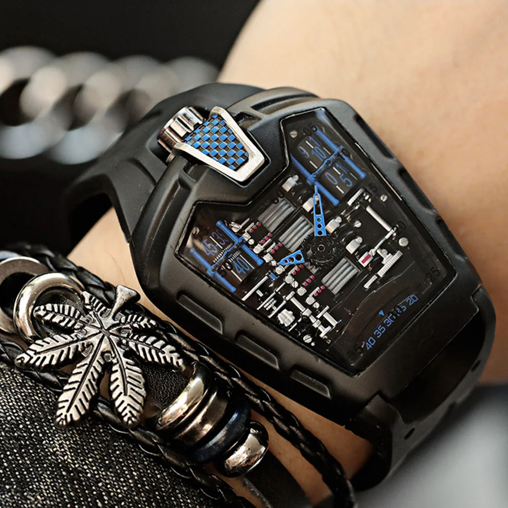 KIMSDUN мужские часы высокого качества кварцевые модные водонепроницаемые 2020