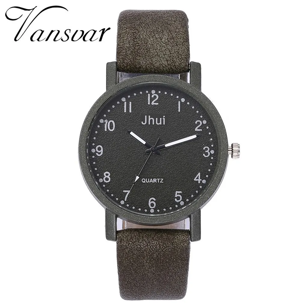 Женские повседневные кварцевые часы Jhui с кожаным ремешком аналоговые наручные