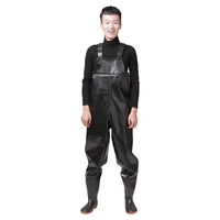 fly fishing waders waterproof wading pants and boots hunting clothes and anti skid shoes outdoor overalls x284g