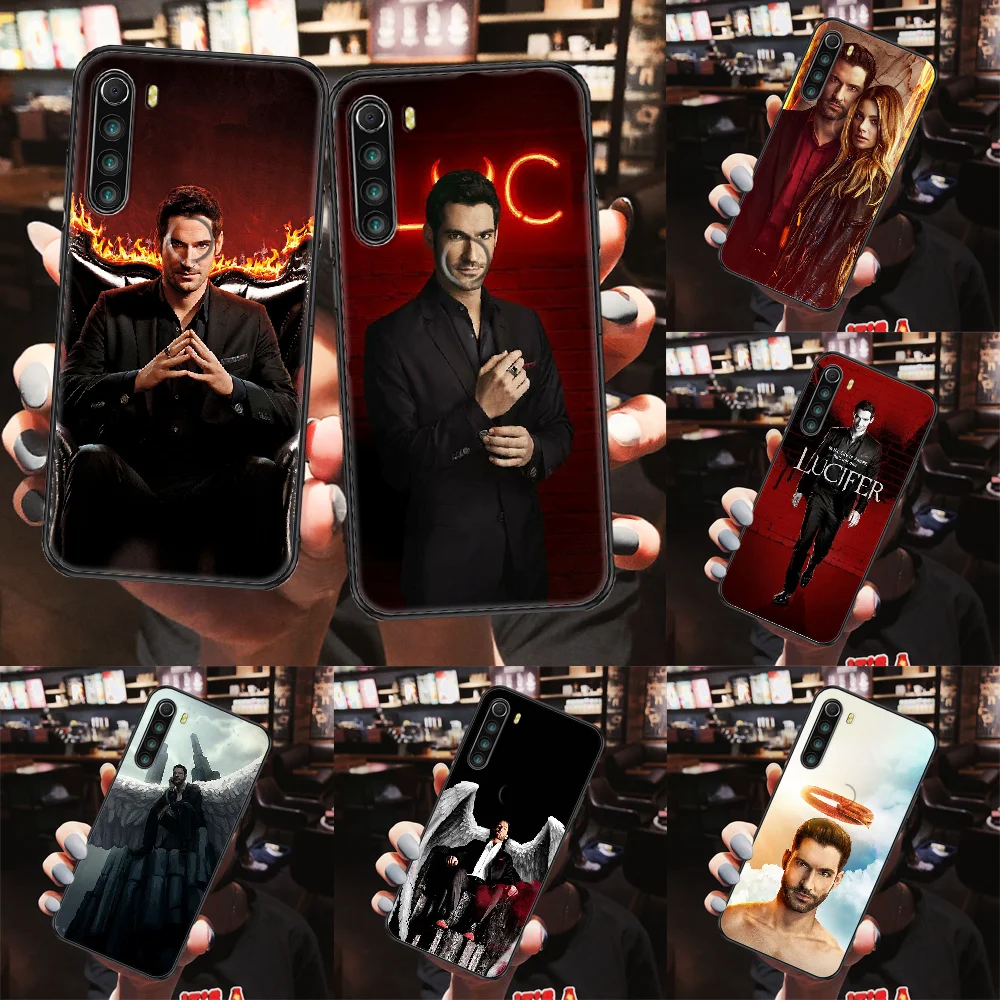 

Lucifer Phone case For Xiaomi Redmi Note 7 7A 8 8T 9 9A 9S 10 K30 Pro Ultra black pretty hoesjes fashion cover tpu shell trend