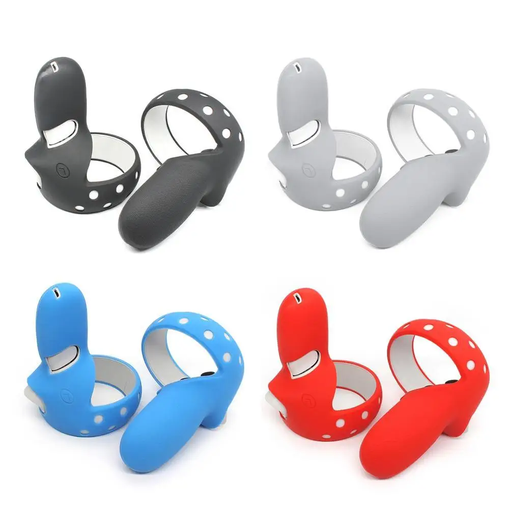 

VR Accessories Protective Cover For Oculus Quest 2 VR Touch Controller Silicone Cover Skin Handle Grip For Oculus Quest 2