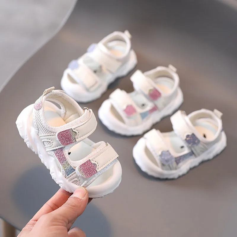 

2021 Kids Toddler Shoes Baby Boy Girl Sandals Casual Beach Sport Flat Soft Sole Children Infant Bebe Summer Sandals Shoes 6M-3T