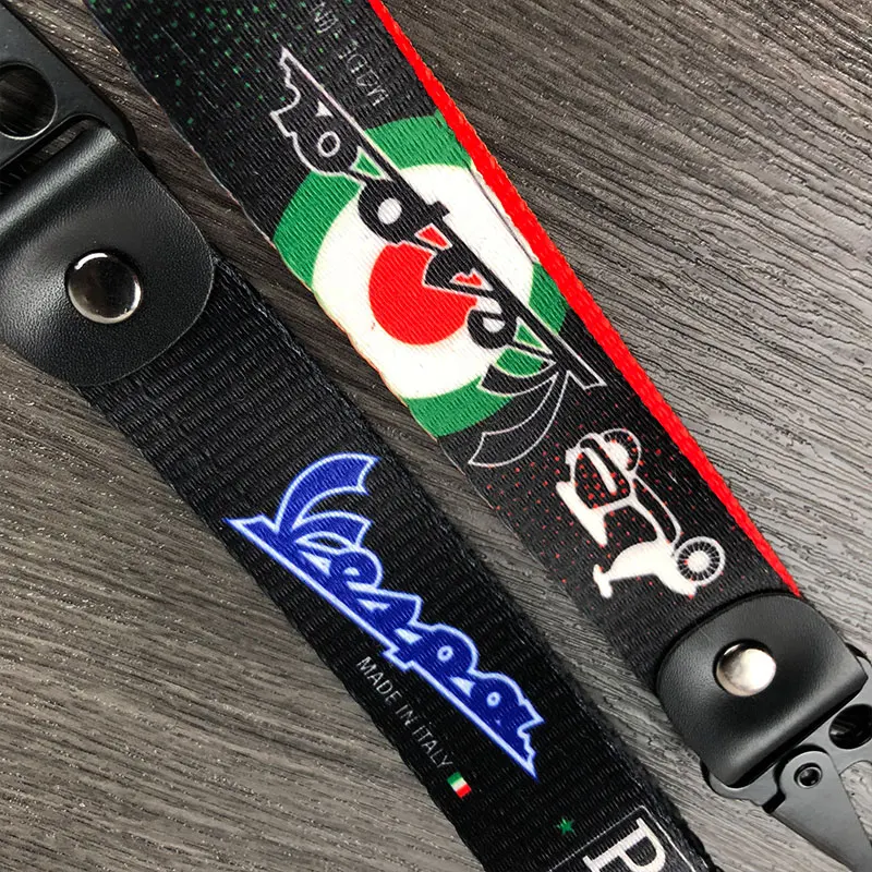 Аксессуары для мотоциклов брелок ключей с вышивкой Piaggio Vespa Primavera 150 SPRINT GTS 300 ie LXV 125