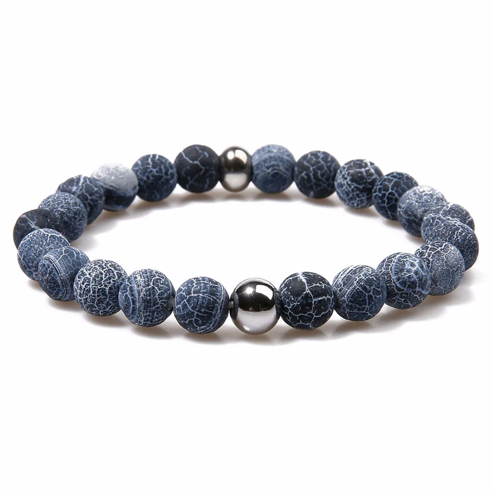 8 мм натуральный выветриваемый гранит полудрагоценный камень один круг модный