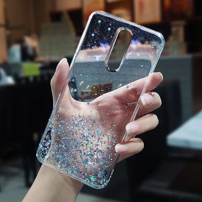 Чехол LOVECOM с блестками для телефона Xiaomi Redmi Note 7 8 Pro K20 чехол Mi 9 мягкий прозрачный